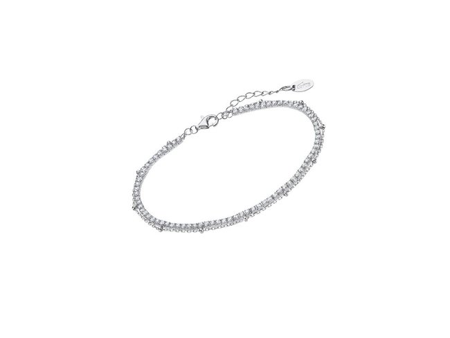 Lotus Silver | Bracelet Double | Argent | LP3181-2/1