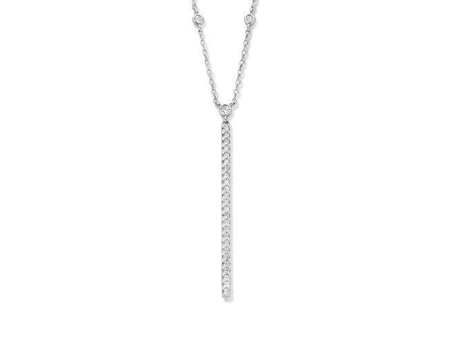 Naiomy Silver | Collier | Argent | Oxyde de Zirconium | N2F55 Naiomy Silver | Collier | Argent | Oxyde de Zirconium | N2F55