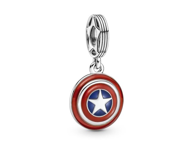 Pandora | Charm | Marvel | Bouclier Captain América | 790780