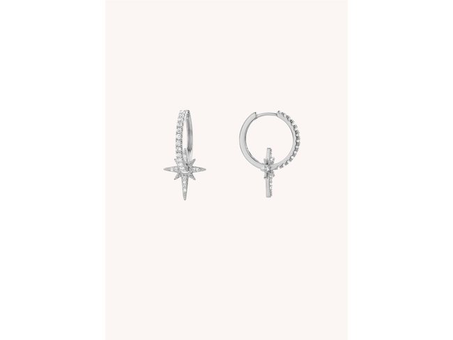 Mya Bay | Boucles D'Oreilles | Diwali Hoops | Laiton Argenté Mya Bay | Boucles D'Oreilles | Diwali Hoops | Laiton Argenté