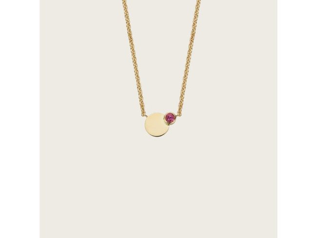 Funky Gold 14K | Collier | A Graver | Tourmaline | SP 303 TO