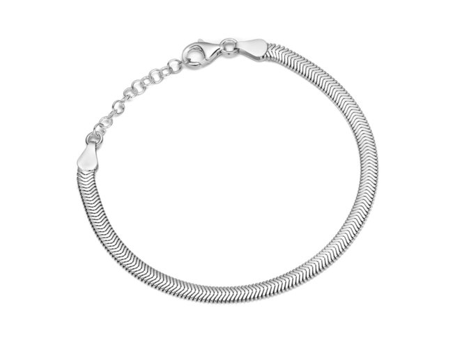 Naiomy Silver | Bracelet | Argent | B2N58