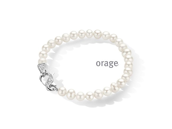 Orage | Bracelet | Argent | Perles | AS438