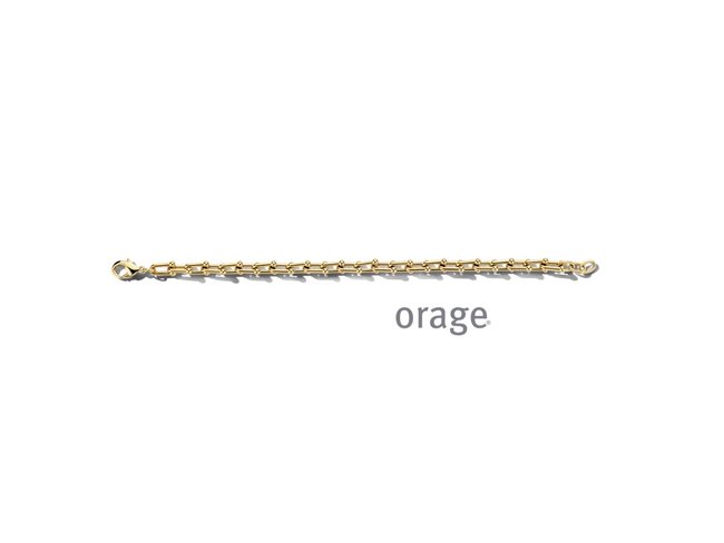 Orage | Bracelet | Acier | Doré | AS454