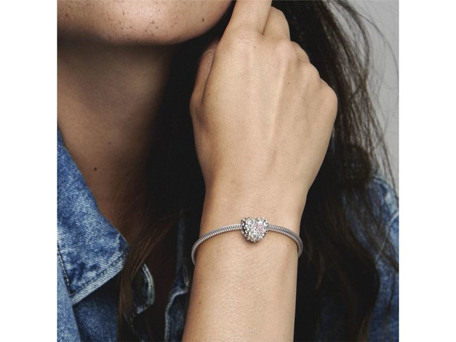 Pandora | Charm | Coeur Mum Marguerite | 791155C01 Pandora | Charm | Coeur Mum Marguerite | 791155C01