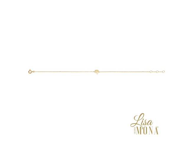 Lisa Mona 14K | Bracelet | Or Jaune | Arbre de Vie | LM/G0078