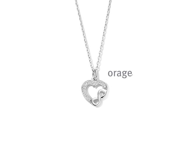 Orage | Collier | Argent | Oxyde de Zirconium | AS337 Orage | Collier | Argent | Oxyde de Zirconium | AS337