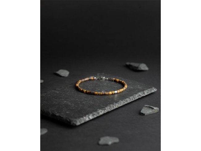 GEMINI | Bracelet | Sphera | Mat Tiger | 4 mm | N32