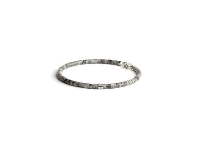 GEMINI | Bracelet | Sphera | Grey | 4 mm | N36