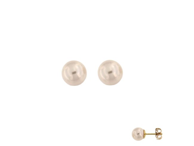 Loumya Gold 18K | Boucles d'Oreilles | Or Jaune | Perles | 930370/P