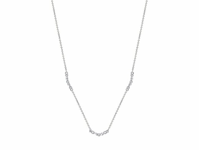 Saunier Arg. | Collier | Argent | Oxyde de Zirconium | 7039303 11 Saunier Arg. | Collier | Argent | Oxyde de Zirconium | 7039303 11