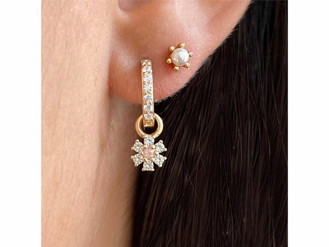 24 Kae | Boucles d'Oreilles | Créoles | Plaqué Or | 42438Y 24 Kae | Boucles d'Oreilles | Créoles | Plaqué Or | 42438Y