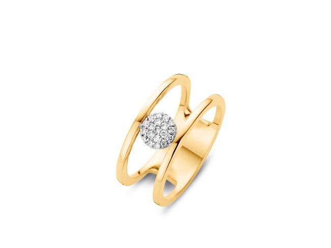 One More 18K | Bague | Eolo | Or Jaune | Diamants | 054926A