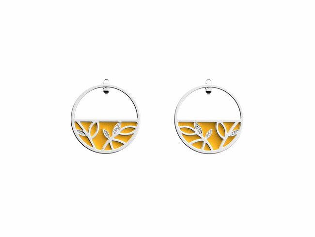 Les Georgettes | Boucles D'Oreilles | Arbre De Vie | 30mm | Argenté Les Georgettes | Boucles D'Oreilles | Arbre De Vie | 30mm | Argenté