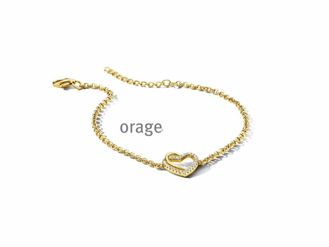 Orage | Bracelet | Plaqué Or | Oxyde de Zirconium | AS306