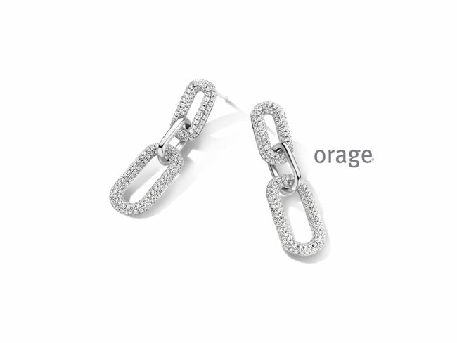 Orage | Boucles d'Oreilles | Argent | AS127