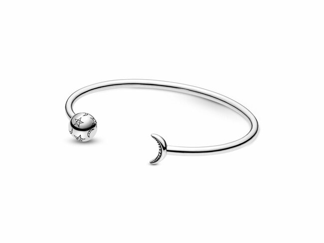 Pandora | Bracelet | Moments | Ouvert Lune Etoiles | 599120C01