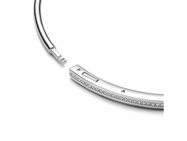 Pandora | Bracelet | Jonc Pavé I-D Pandora Signature | 592313C01