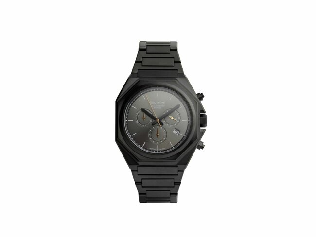 Gemini Watches | Homme | Quartz | Chronographe | Black | 44mm | CHR3