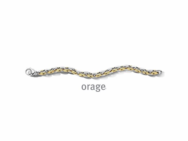 Orage | Bracelet | Argent | Plaqué Or | AT070