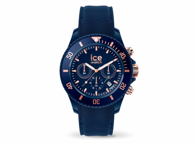 Ice-Watch | Ice Chrono | Dark Blue Rose-Gold | Large | 020621