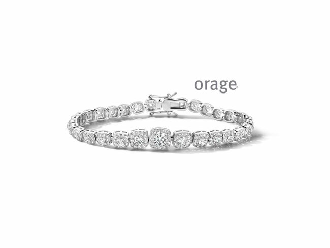 Orage | Bracelet | Argent | Oxyde de Zirconium | AT003