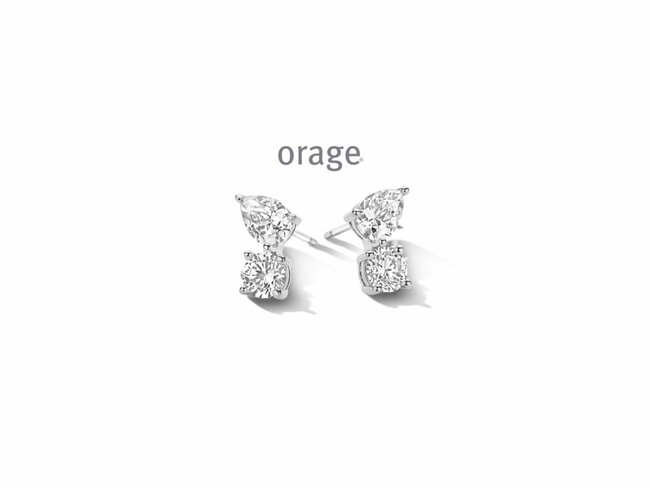 Orage | Bouicles d'Oreilles | Argent | IOxyde de Zirconium | AT163