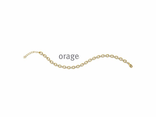 Orage | Bracelet | Plaqué Or | Oxyde de Zirconium | AT099 Orage | Bracelet | Plaqué Or | Oxyde de Zirconium | AT099
