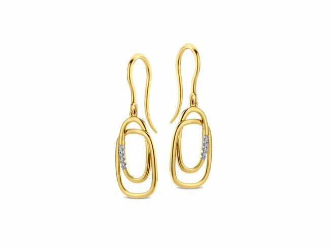 Loumya Gold 18K | Boucles d'Oreilles | Or Jaune | Diamants | 065603/A