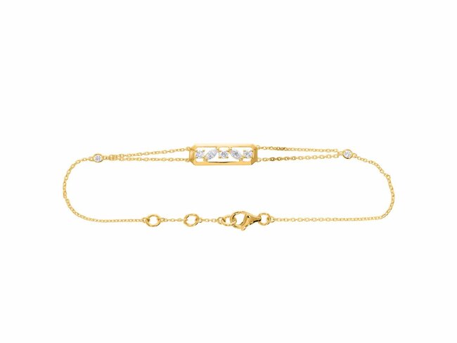 Loumya Gold 18K | Bracelet | Or Jaune | Diamants | 065799/A