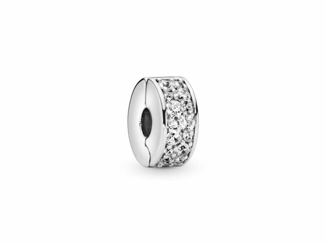 Pandora | Charm | Clip | Pavé Transparent | 791817CZ