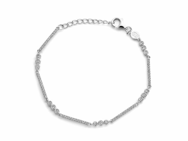 Naiomy Silver | Bracelet | Argent | Oxyde De Zirconium | N2J69