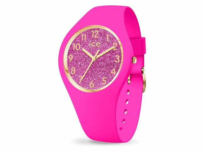 Ice-Watch | Ice Glitter | Neon Pink | Small | 021224