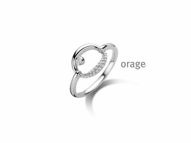 Orage | Bague | Argent | Oxyde de Zirconium | AT207