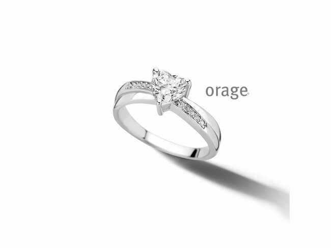 Orage | Bague | Argent | Oxyde De Zirconium | AT284