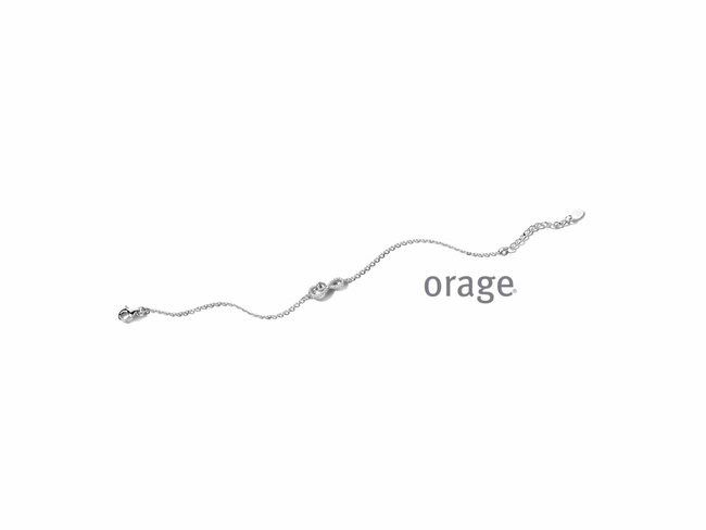 Orage | Bracelet | Argent | Oxyde De Zirconium | Coeur Infini | AT220