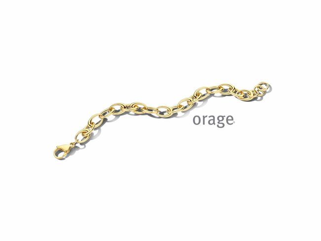 Orage | Bracelet | Acier Doré | AT311