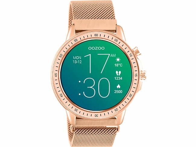 OOZOO | Smartwatch | Métallique | Rosé | Q00307
