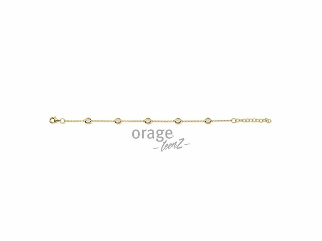 Orage Kids Tee | Bracelet | Plaqué Or | Oxyde de Zirconium | T571