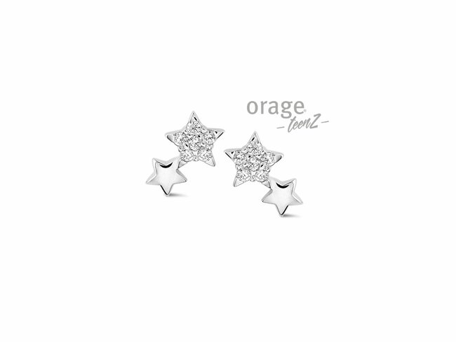 Orage Kids | Boucles d'Oreilles | Argent | Oxyde de Zirconium | Etoiles | T611 Orage Kids | Boucles d'Oreilles | Argent | Oxyde de Zirconium | Etoiles | T611