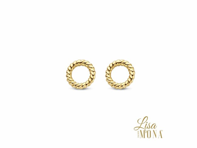 Lisa Mona 14K | Boucles d'Oreilles | Or Jaune | ø 5mm | LM/G0252 Lisa Mona 14K | Boucles d'Oreilles | Or Jaune | ø 5mm | LM/G0252