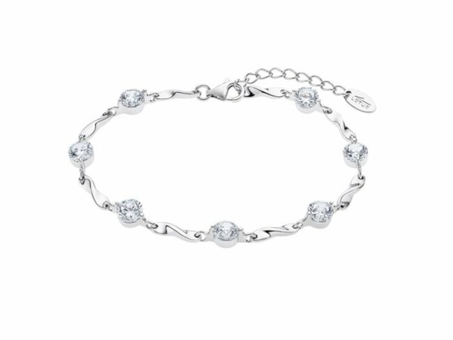 Lotus Silver | Bracelet | Argent | Oxyde de Zirconium | LP3091-2/1