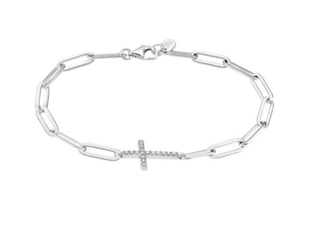 Lotus Silver | Bracelet | Argent | Oxyde de Zirconium | LP3422-2/1
