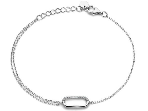 Naiomy Silver | Bracelet | Argent | Oxyde de Zirconium | N3H67