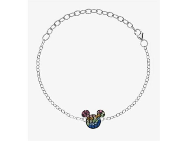 Disney Jewels | Bracelet | Argent | Mickey | BS00025SRML-55