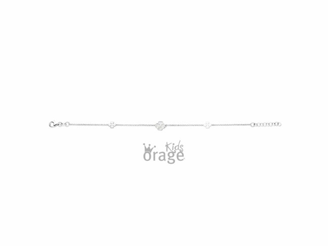 Orage Kids | Bracelet | Argent | Trèfle | Nacre | K2554