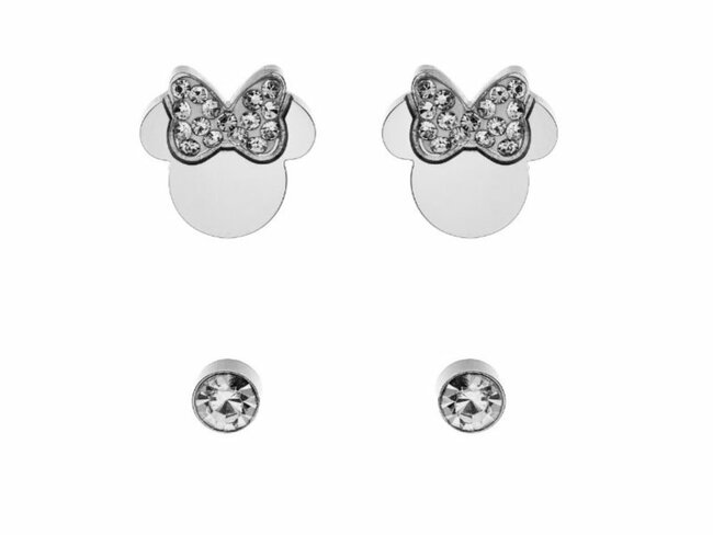 Disney Jewels | Boucles D'Oreilles | Acier | Minnie | S600149RWL-B