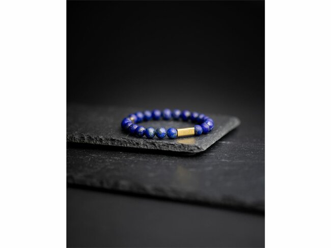 GEMINI | Bracelet | LMNT Earth | Lapis Lazuli | 8mm | G17