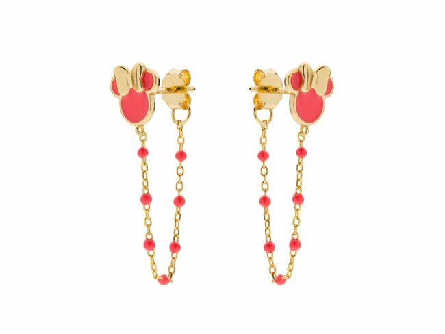 Disney Jewels | Boucles D'Oreilles | Minnie | Plaqué Or | ES00079YL