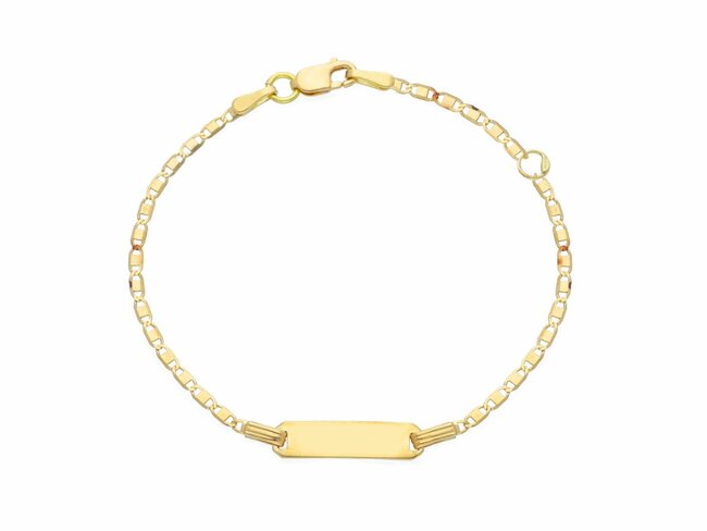 Loumya Gold 18K | Bracelet | Identité Bébé | Or Jaune | Personnalisable | 171417